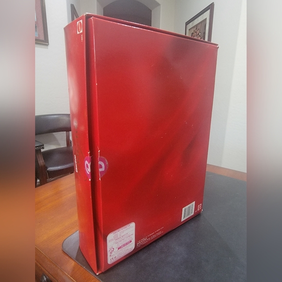 Elegant Red Gown Doll with Blonde Hair - Picture 6 of 7